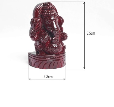 Redsandal Idol of Lord Ganesha